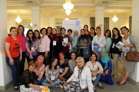 Les participantes à l'Académie politique des femmes (Photocredit: Aswat Nissa)