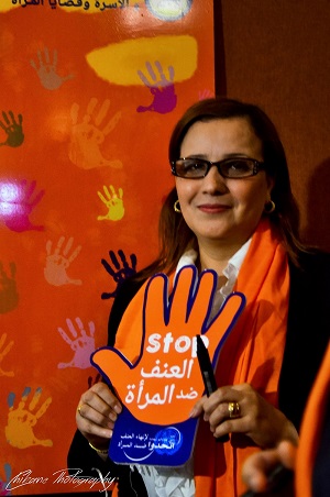 La Ministre Mounia Meslem. Photo: ONU Femmes Algérie. 