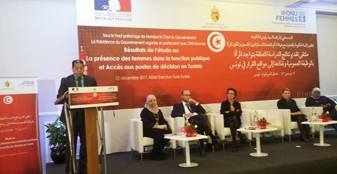 Discriminations de genre dans la fonction publique : résultats de l’étude sur « La présence des femmes dans la fonction publique et leur accès aux postes de décision » en Tunisie.