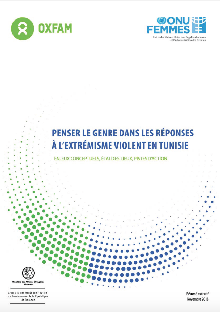 Rapport Penser le genre dans les réponses à l'extrémisme violent en Tunisie