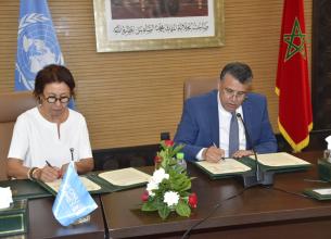 Signature partenariat Ministère Justice