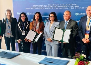 Signature convention ONU Femmes Credit Agricol