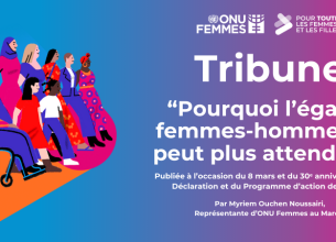 Tribune 8 mars
