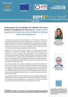 Couverture Policy brief