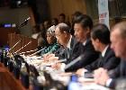 Les dirigeantes et dirigeants du monde entier se réunissent aux Nations Unies le 27 septembre 2015 pour la conférence des Leaders mondiaux sur l’égalité des sexes et l’autonomisation des femmes. Photo : ONU Femmes / Ryan Brown