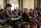 Présentation de l'étude sur les violences fondées sur le genre dans l’espace public, le 2 mars 2016 à Tunis. Photo : CREDIF