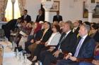 De droite à gauche : SEM Pierre Gillon, Ambassadeur de la Belgique, SEM Noureddine Bedoui, Ministre de l’Intérieur, Mme Imane Hayef, Coordinatrice Nationale des Programmes d’ONU Femmes en Algérie, Lazhar Soualem, Représentant du Ministère des Affaires Etr